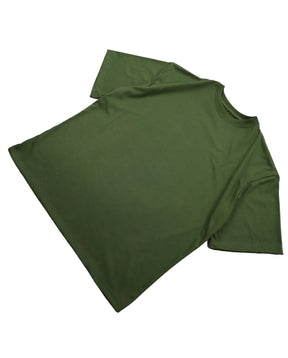 VERDE MILITAR 200 GSM OVERSIZE